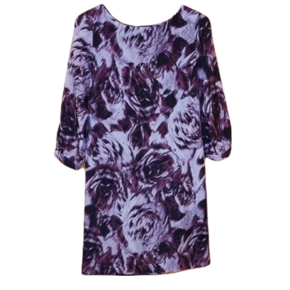 ANN TAYLOR PURPLE LIGHT DRESS SIZE:2